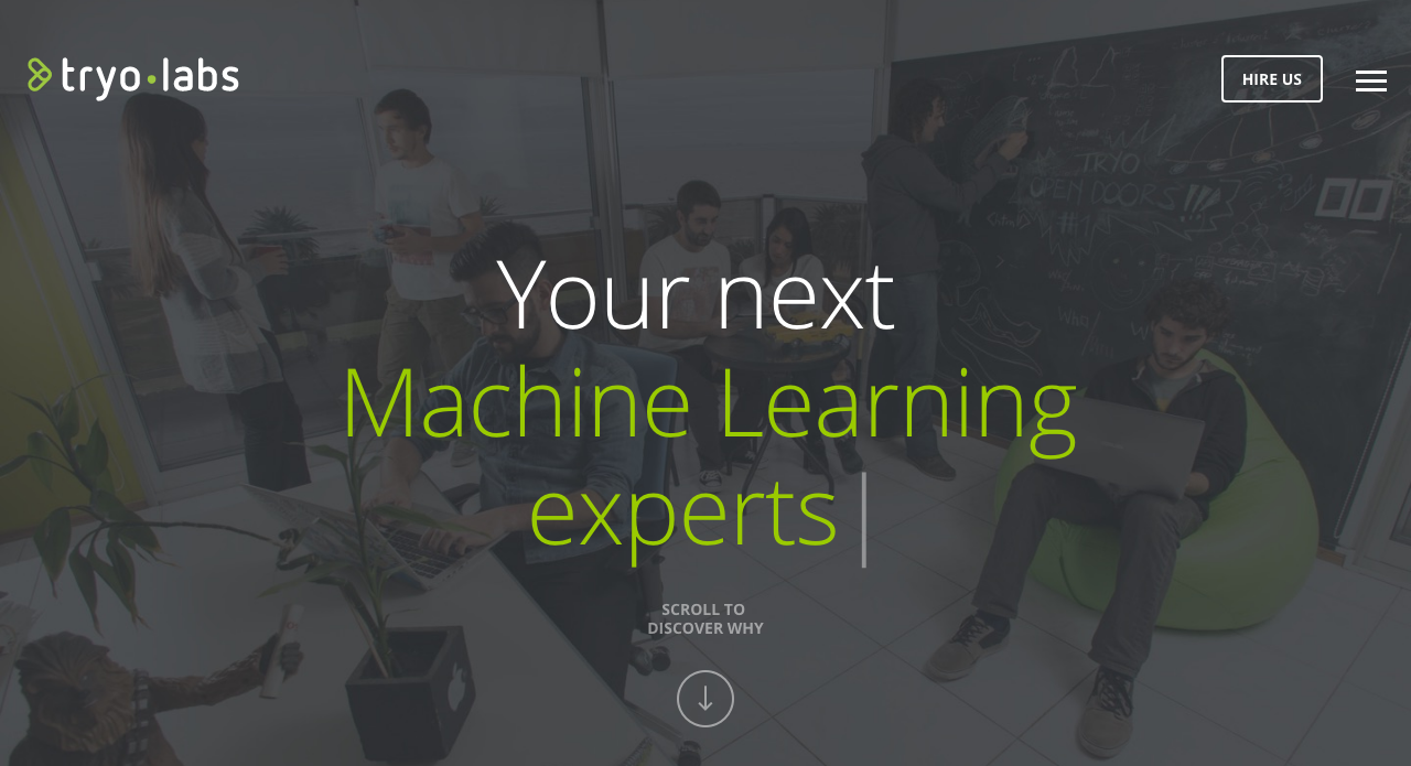 Announcing our new website & blog | Tryolabs